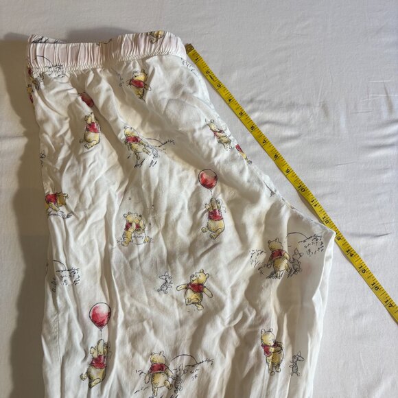 Disney Winnie the Pooh White Pajama Pants with Balloon Print - Size XL - Picture 5 of 6